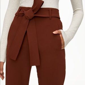 Aritzia Wilfred New Tie-Front Pant (Tags Off/New)